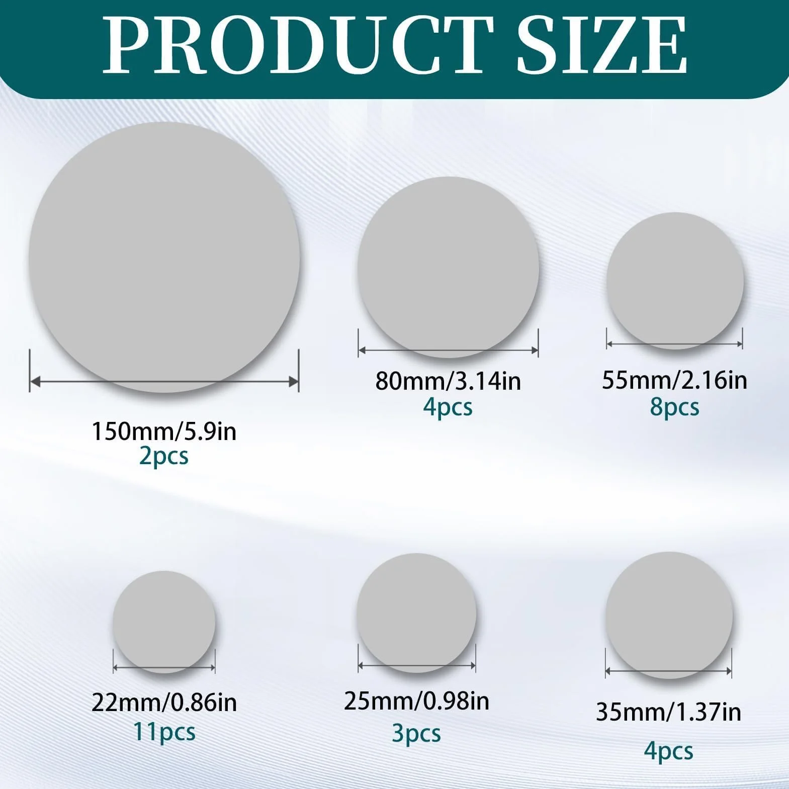 32 sztuki naklejki ścienne na lustro, okrągłe naklejki na lustra 3D, akrylowa naklejka ścienna, zdejmowe DIY samoprzylepna dekoracja do łazienki, salonu, sypialni - srebrny