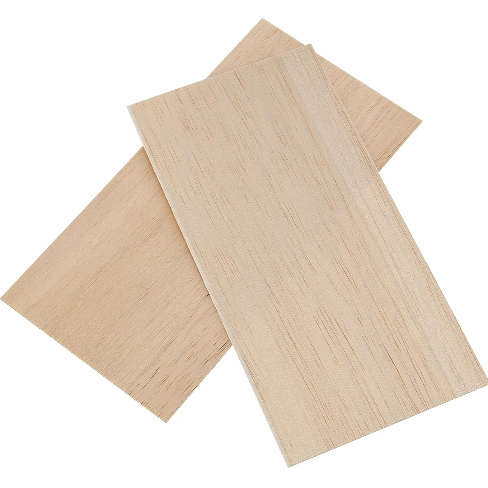 Płyty ze sklejki paulownia 1 mm 200 x 100 mm 16 sztuk do modelarstwa grawerowania