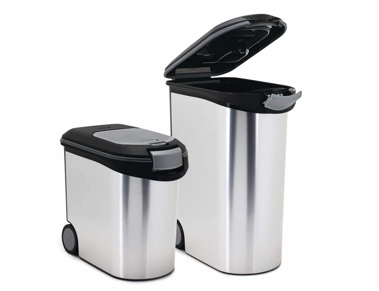 CURVER K&BZ POJEMNIK NA ŻYWNOŚĆ Metaliczny 20KG 54L