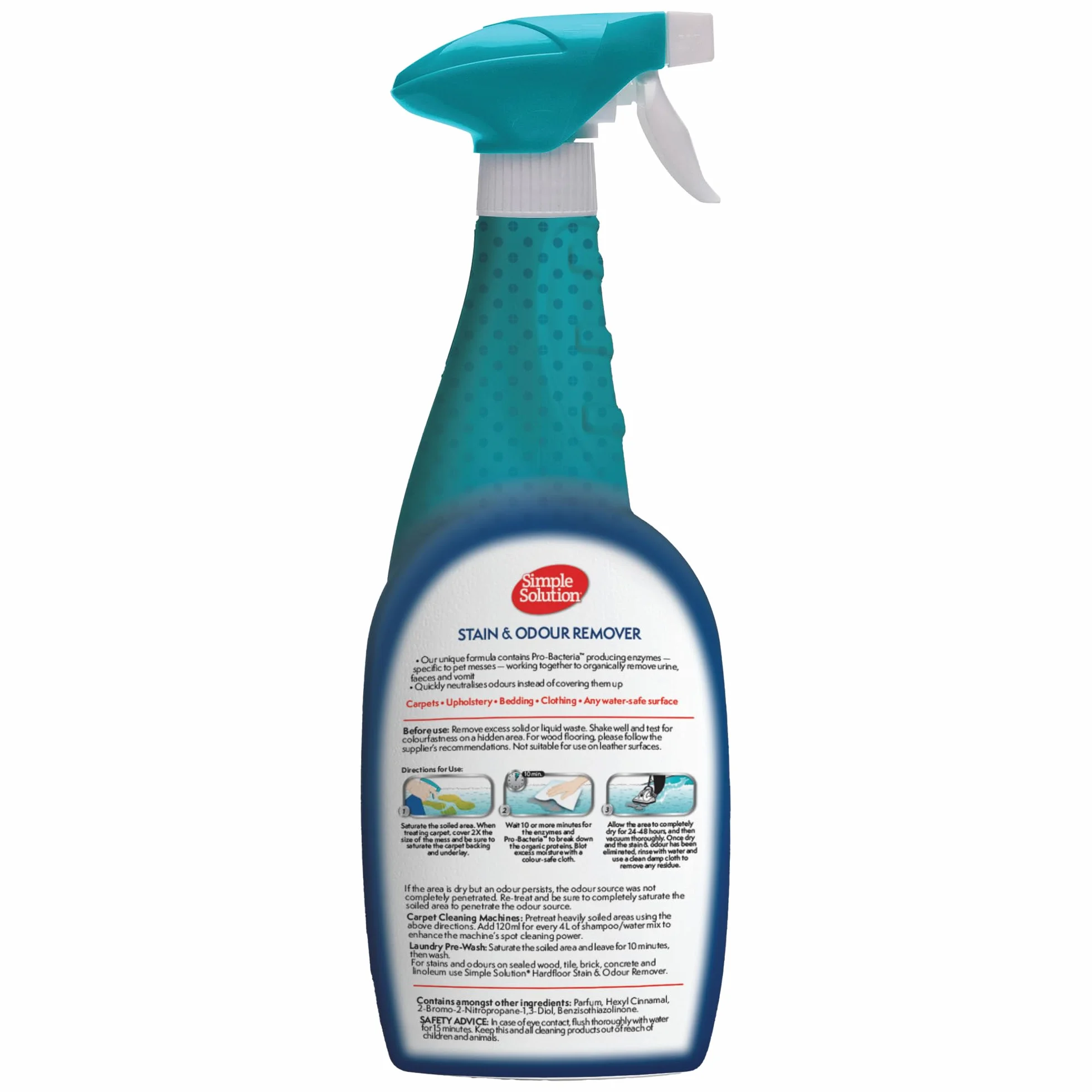 Simple Solution środek do usuwania plam i zapachów po psach, 750 ml