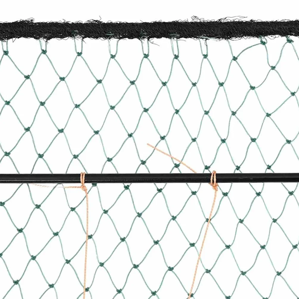 Zielona pułapka na ptaki z polietylenu, 50 x 60 x 1,9 cm, składana, do użytku na zewnątrz, stabilna skrzynka do przechowywania ptaków z szacunkiem