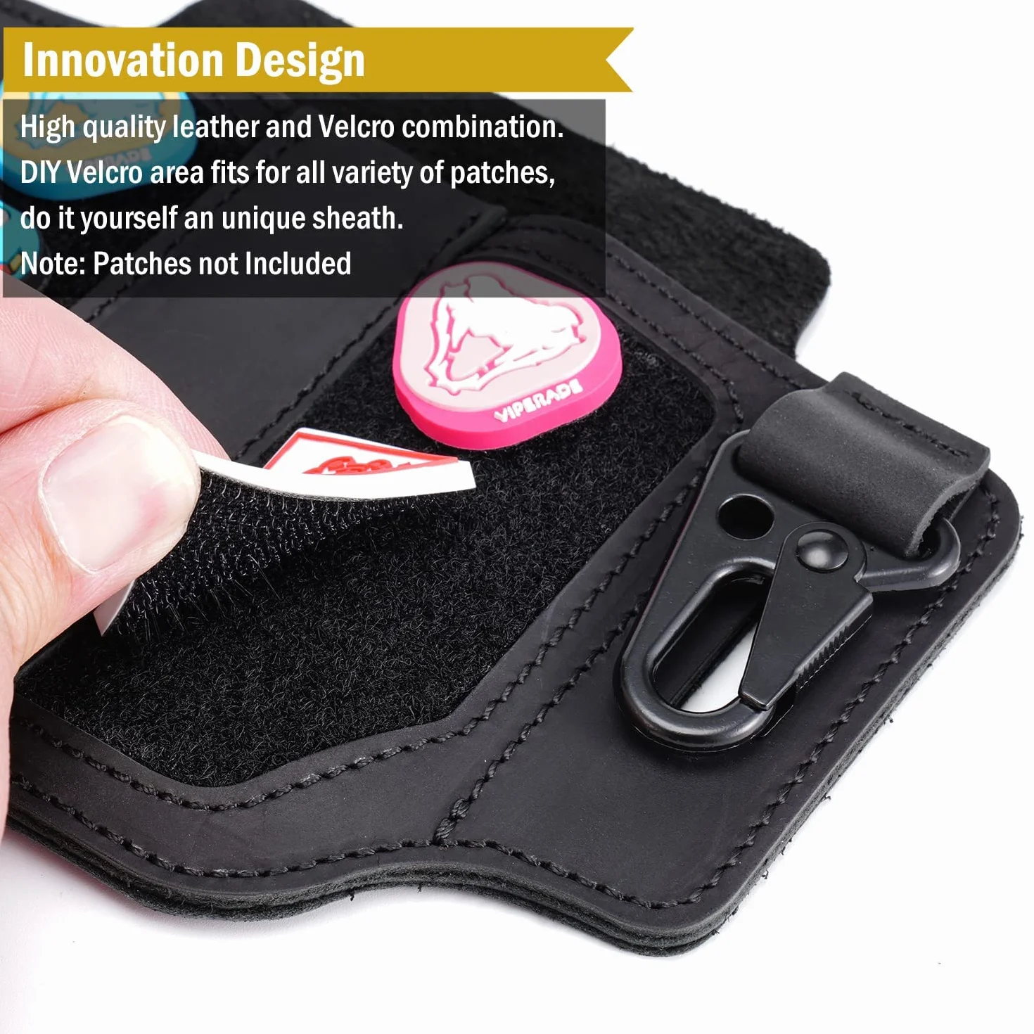 VIPERADE PL3 skórzana pochwa wielofunkcyjna EDC organizer kieszonkowy na pasek