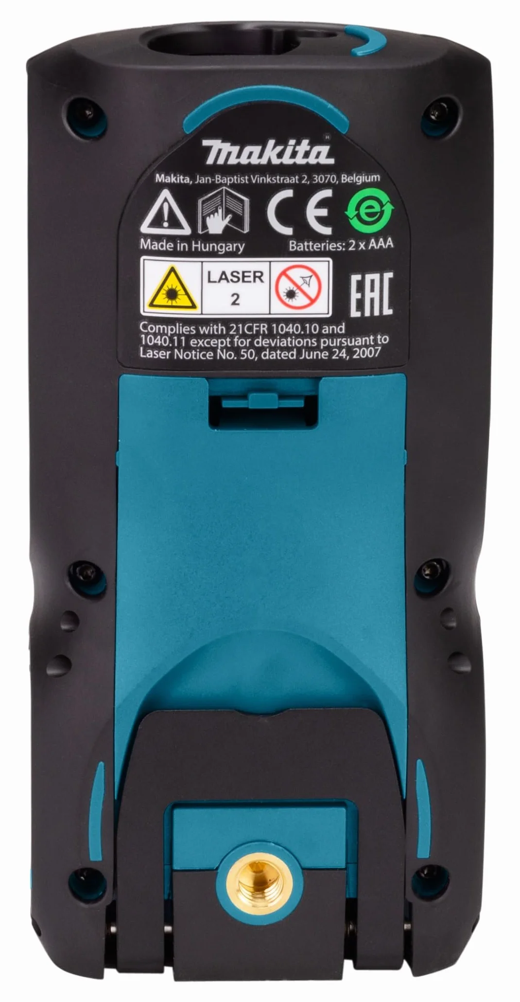 Makita LD080P laserowy pomiar odległości w komplecie z 2 bateriami AAA