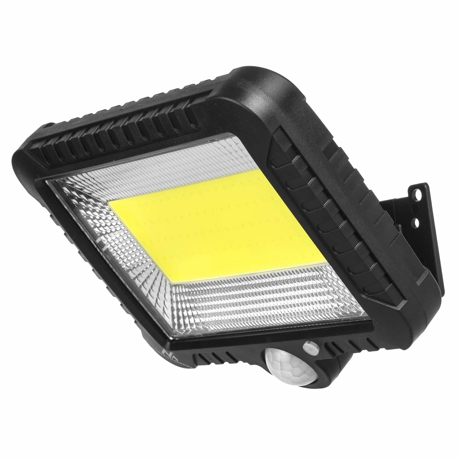 Maclean MCE438 Reflektor LED z Czujnikiem Ruchu, Reflektor Ścienny z Czujnik Zmierzchu, Lampa Solarna IP44, 5 W, 400 lm, 6000 K, zimna biel, 1 sztuka, Czas Czuwania Czujnika Ruchu Wynosi do 12 Godzin
