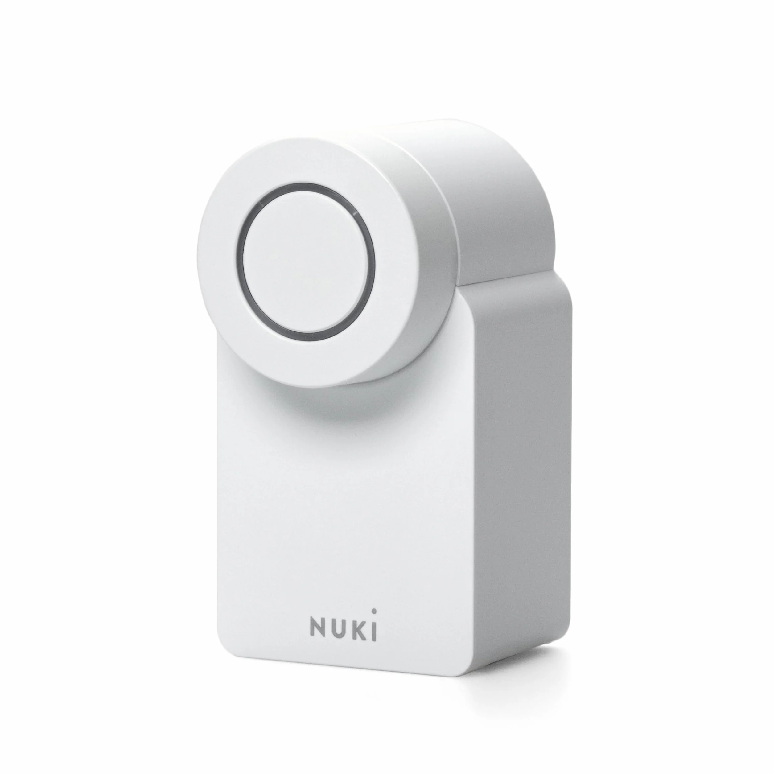 Nuki Smart Lock Go (2025) z Bluetooth, Wi-Fi & Matter, Elektroniczny zamek: smartfon jako klucz, bezkluczykowy dostęp, Inteligentny zamek, łatwy montaż bez wymiany wkładki