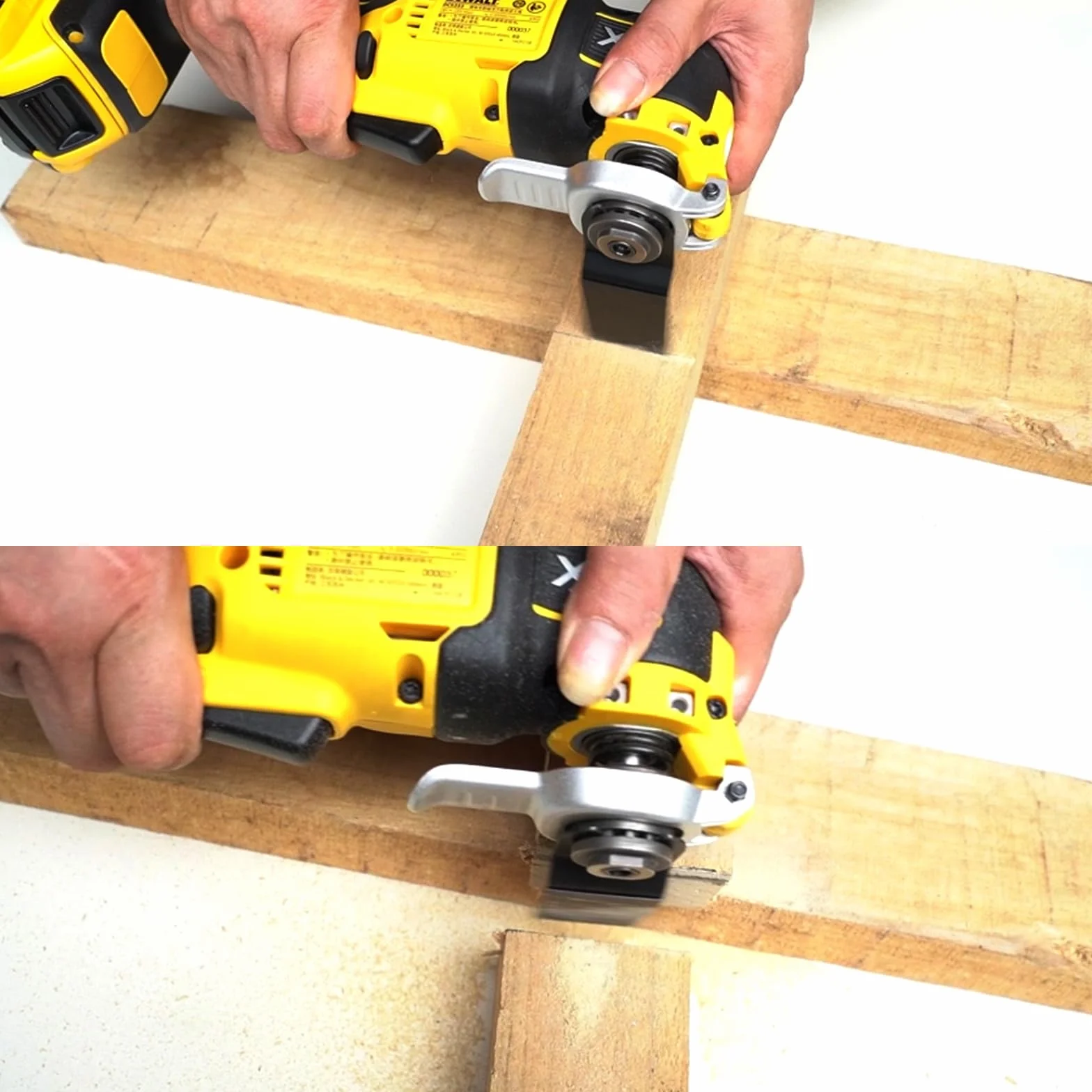 Zestaw 100 sztuk oscylujących brzeszczotów do drewna/metalu kompatybilny z Dewalt Makita Bosch Craftsman