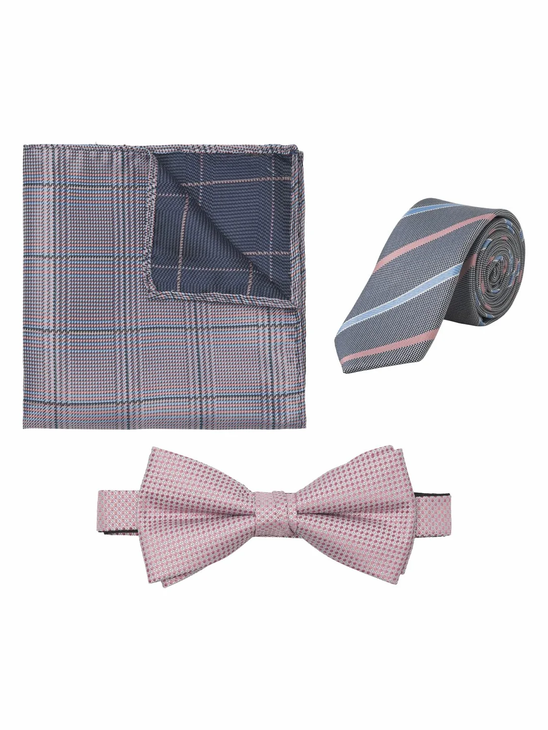 JACK & JONES Zestaw składający się z krawata i muszki Mężczyźni Jacrilo Summer Giftbox