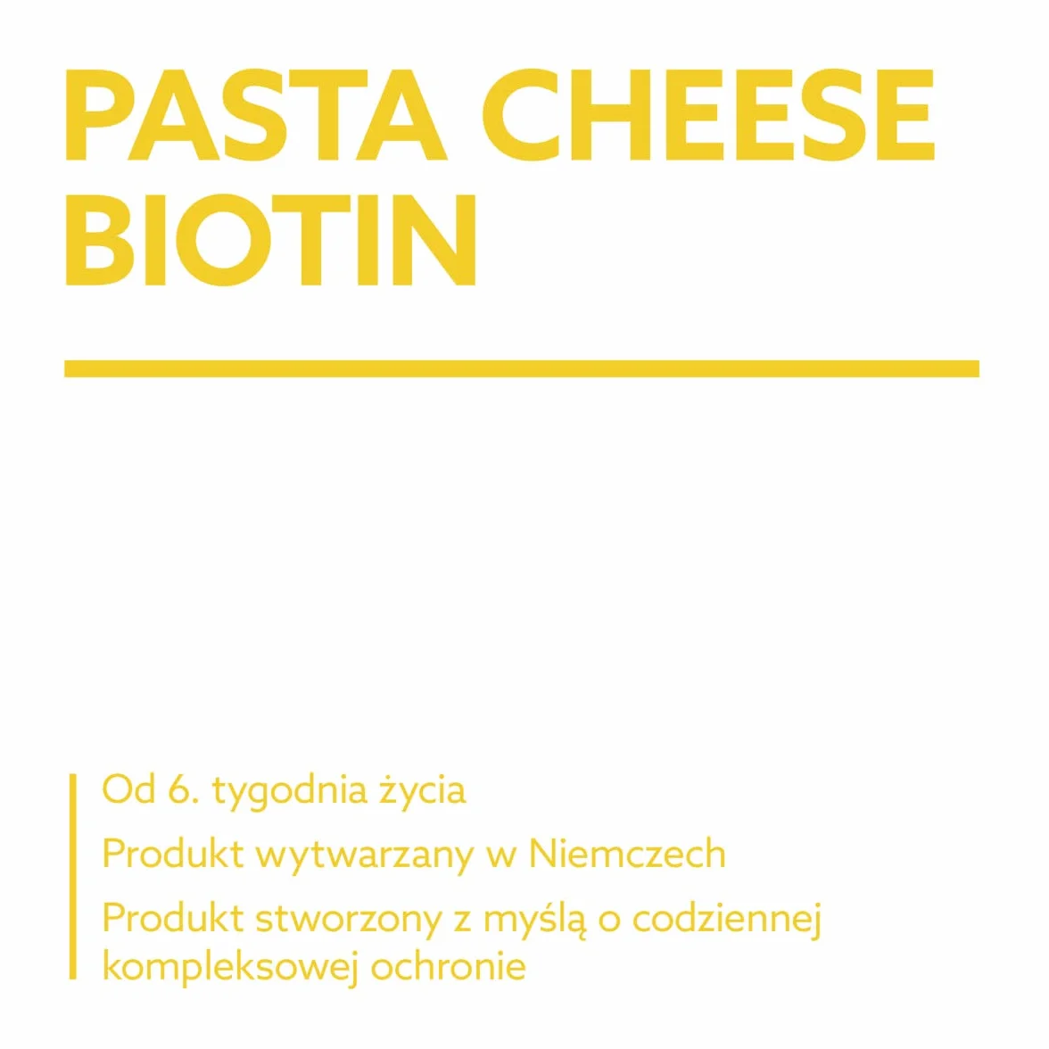GimCat Cheese Biotin pasta serowa z biotyną - z aromatycznym serem, cynkiem i olejem lnianym dla sierści, skóry i pazurów - 1 tubka (1 x 50 g)