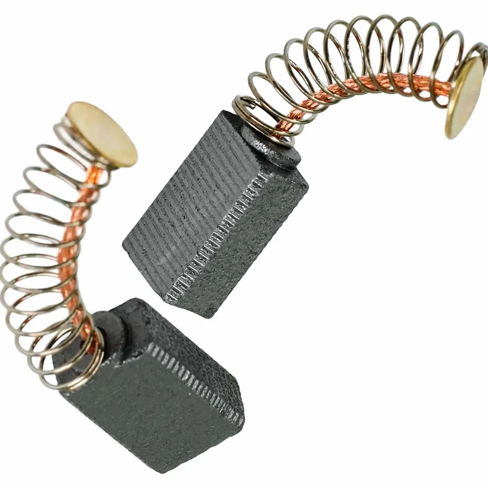 Selyse 12 szczotek węglowych do silników elektrycznych, uniwersalne szczotki węglowe 13 mm x 8 mm x 5 mm, do naprawy silników elektrycznych, trwała jakość i wysoka wydajność