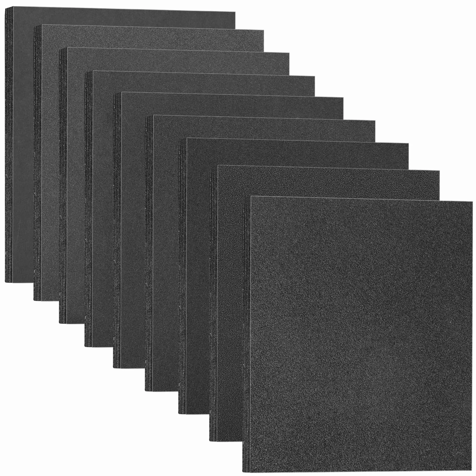 Zestaw papieru ściernego 18 sztuk 120-2000 ziarnistość mokro-sucho 28x23 cm