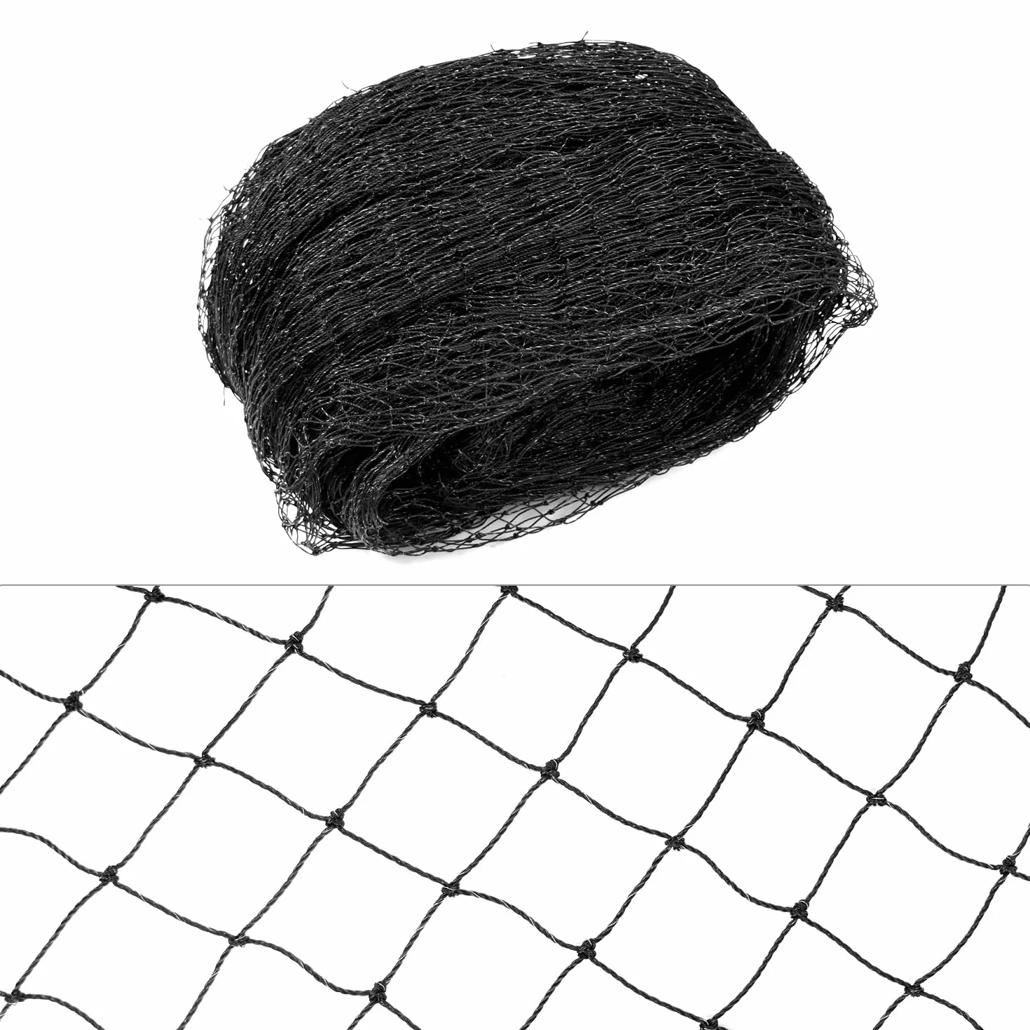 QWORK® Siatka dla kota balkonowego, siatka dla kota 10 x 3 m wzmocniona nicią, siatka ochronna dla kota z liną mocującą i akcesoriami
