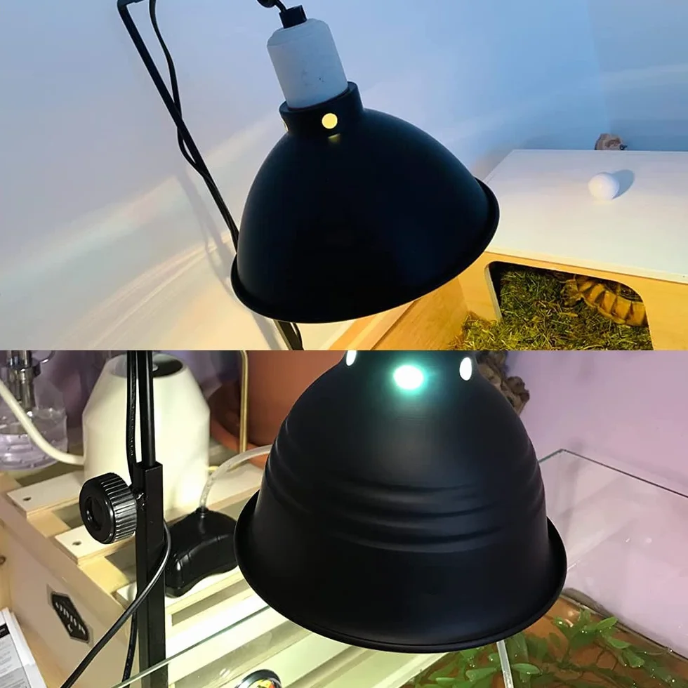 Stojak na lampę z gadami, regulowana wysokość metalowy uchwyt lampy płazy wąż jaszczurka żółw pająk terrarium lampa ciepła wieszak wspornik lampy podłogowej stojak