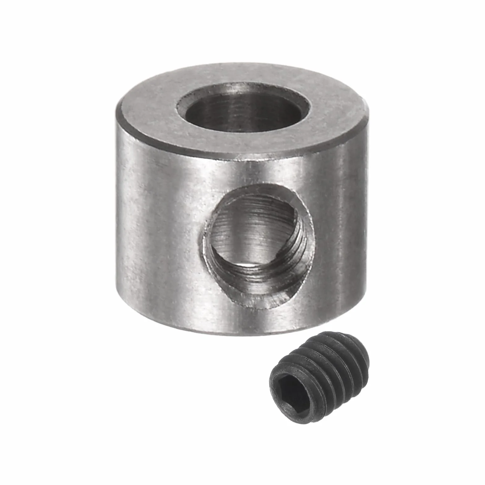Kołnierze śrubowe 5 mm otwór ze stali nierdzewnej 10 mm OD 7 mm szerokość zestaw 10 sztuk