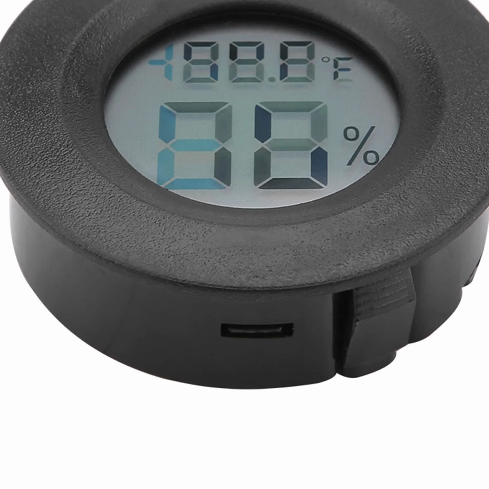 Mini termometr z higrometrem, elektroniczny cyfrowy wyświetlacz LCD, pomiar wilgotności powietrza dla zwierząt domowych, do inkubatorów, do hodowli gadów, pudełek, stacja pogodowa, szklarnia, piwnica