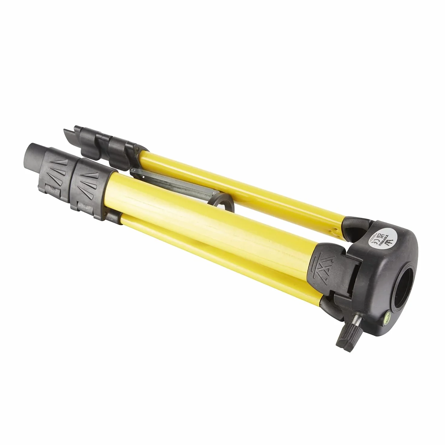 TOPWAY Laserowy statyw teleskopowy 37-74 cm, 3-częściowy, uchwyt statywu z regulacją wysokości do lasera obrotowego i lasera liniowego, drążek laserowy od podłogi do sufitu, model 311580