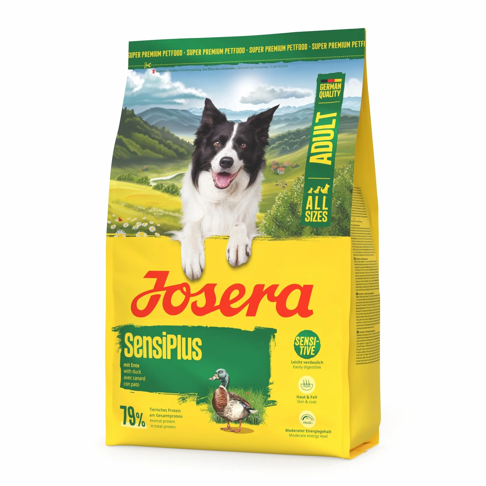 JOSERA Adult SensiPlus kaczka i ryż 3 kg sucha karma dla wrażliwych psów bezglutenowa