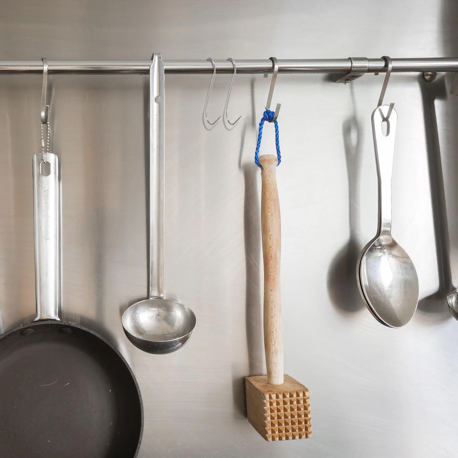 QUARKZMAN 8 sztuk 120 mm haczyki do mięsa ze stali nierdzewnej 304 haczyk rzeźnik w kształcie litery S do zawieszania mięsa wędzenie grillowanie żeberka wołowina BBQ (obciążenie MAX 5 kg)