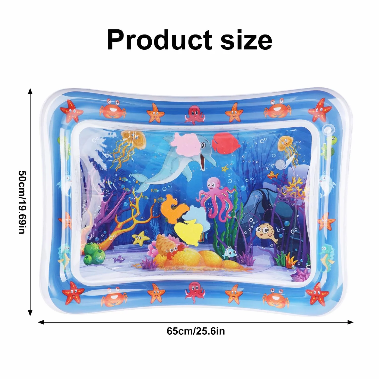 Mata do Zabawy z Woda dla Kota, Zabawa dla Zwierzat Domowych Zabawka do Zabawy w Wode Kitty Playmat Woda Chlodna Komfort Podkladka do Zabawy dla Kota Zabawka dla Psa Kot Zabawa w Wodzie Sama