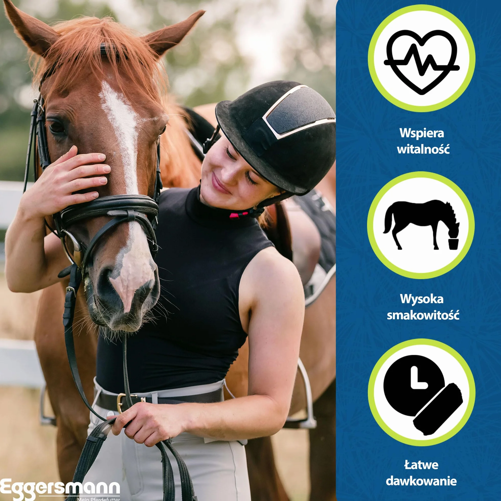 Eggersmann Golden Mineral - Karma mineralna dla koni i kucyków - suplement do podstawowej diety - 25 kg