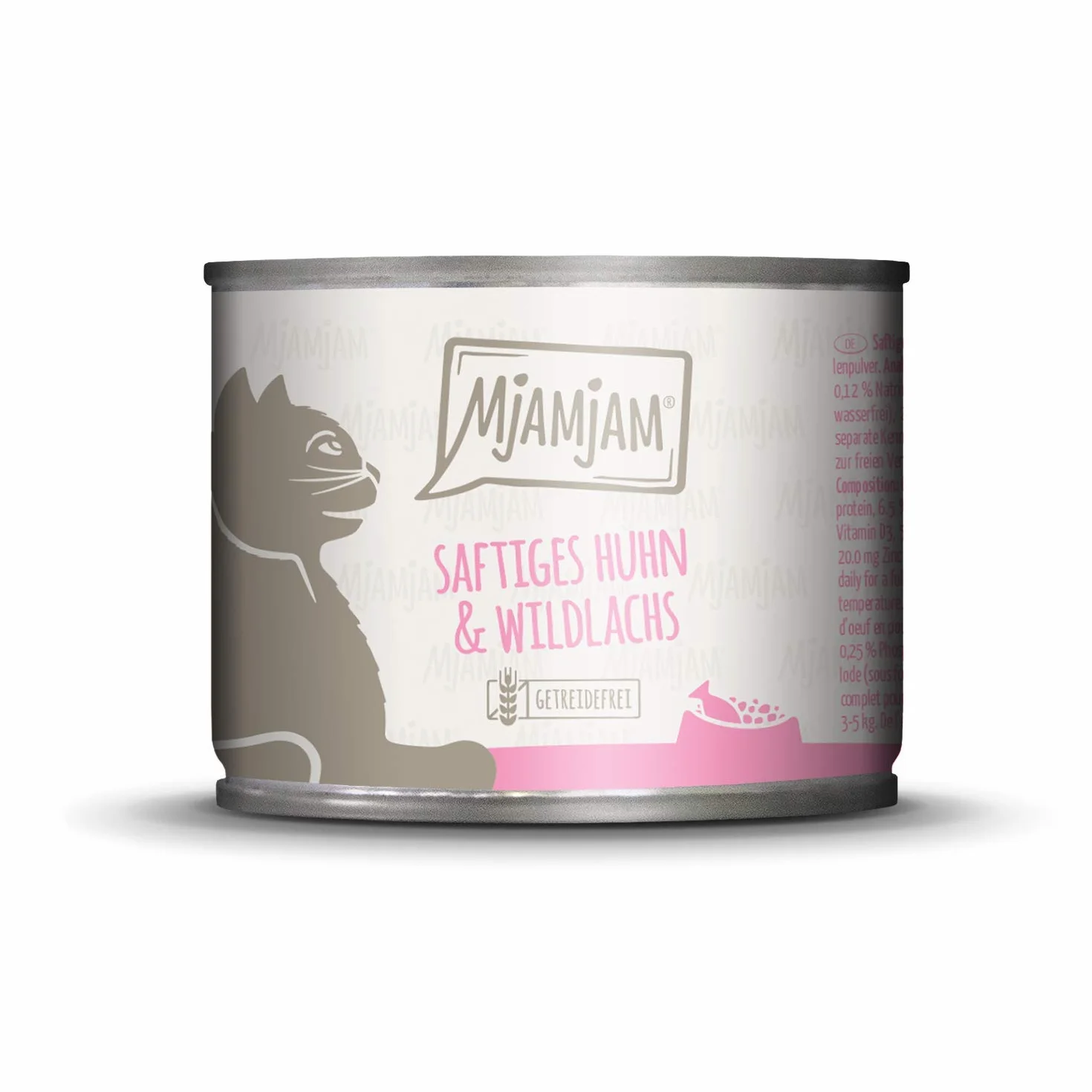 Mjamjam Karma dla Kota, Kurczak/Dziki Łosoś, 200 g x 6