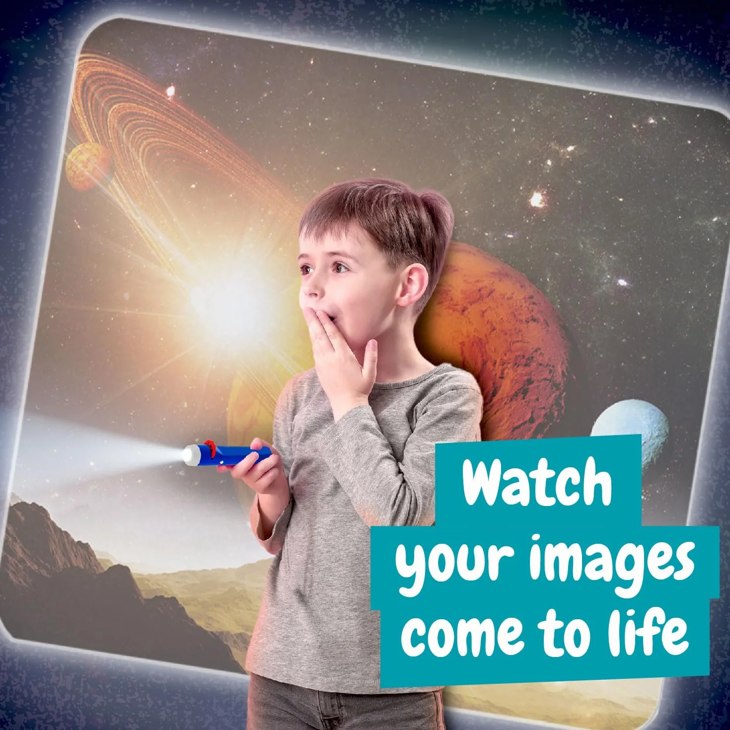 Science4you Projektor kosmiczny dla dzieci – projektor układu słonecznego i planetarnego dla dzieci, projektor planetarny, zabawki i gry kosmiczne, prezent dla chłopca i dziewczynki 4+ lat
