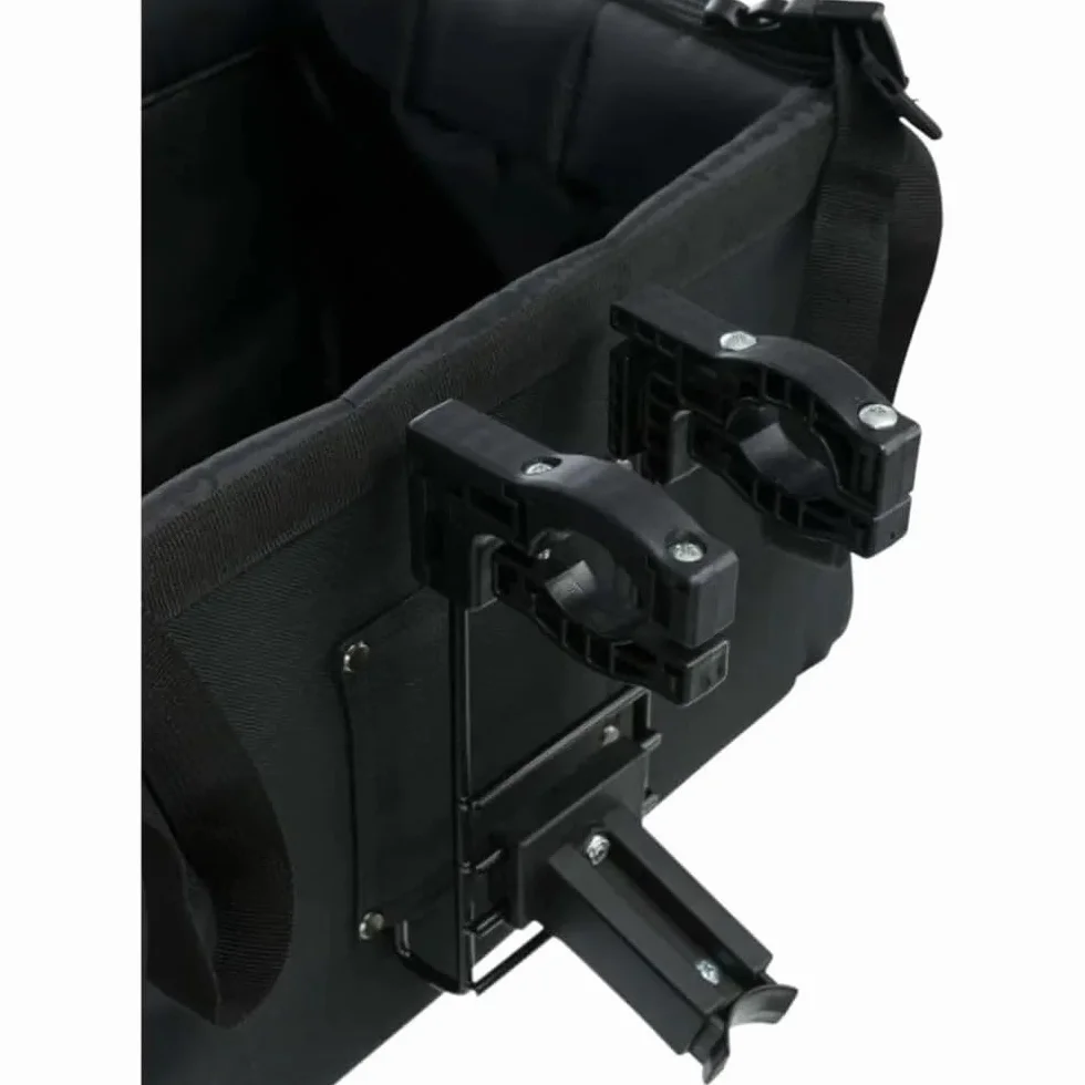 TRIXIE Front-Box na rowery, 41 x 26 x 26 cm, czarny/szary, 2,82 kg