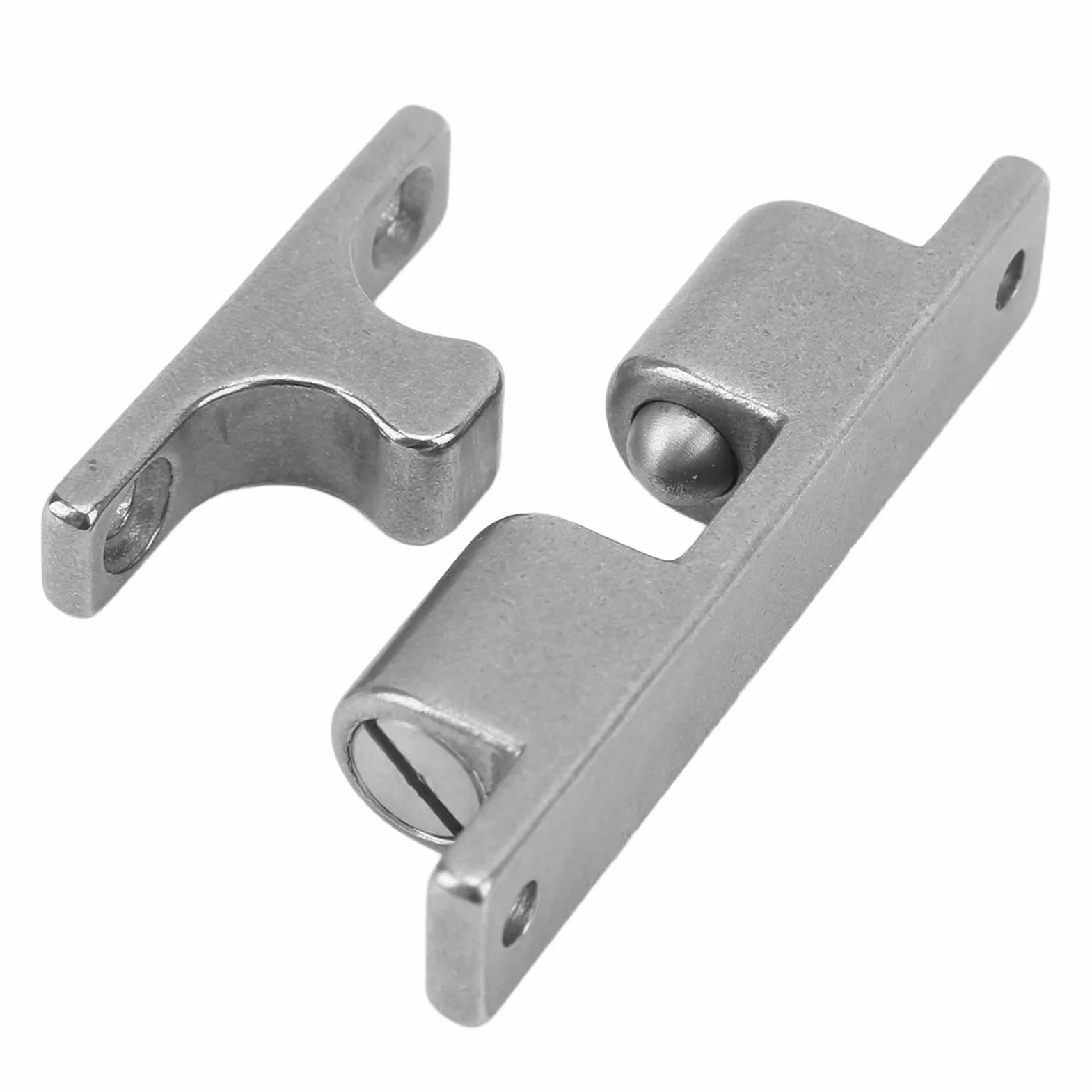Zatrzask Drzwi Szafki Stal Nierdzewna 304 70 mm Podwójna Kulka