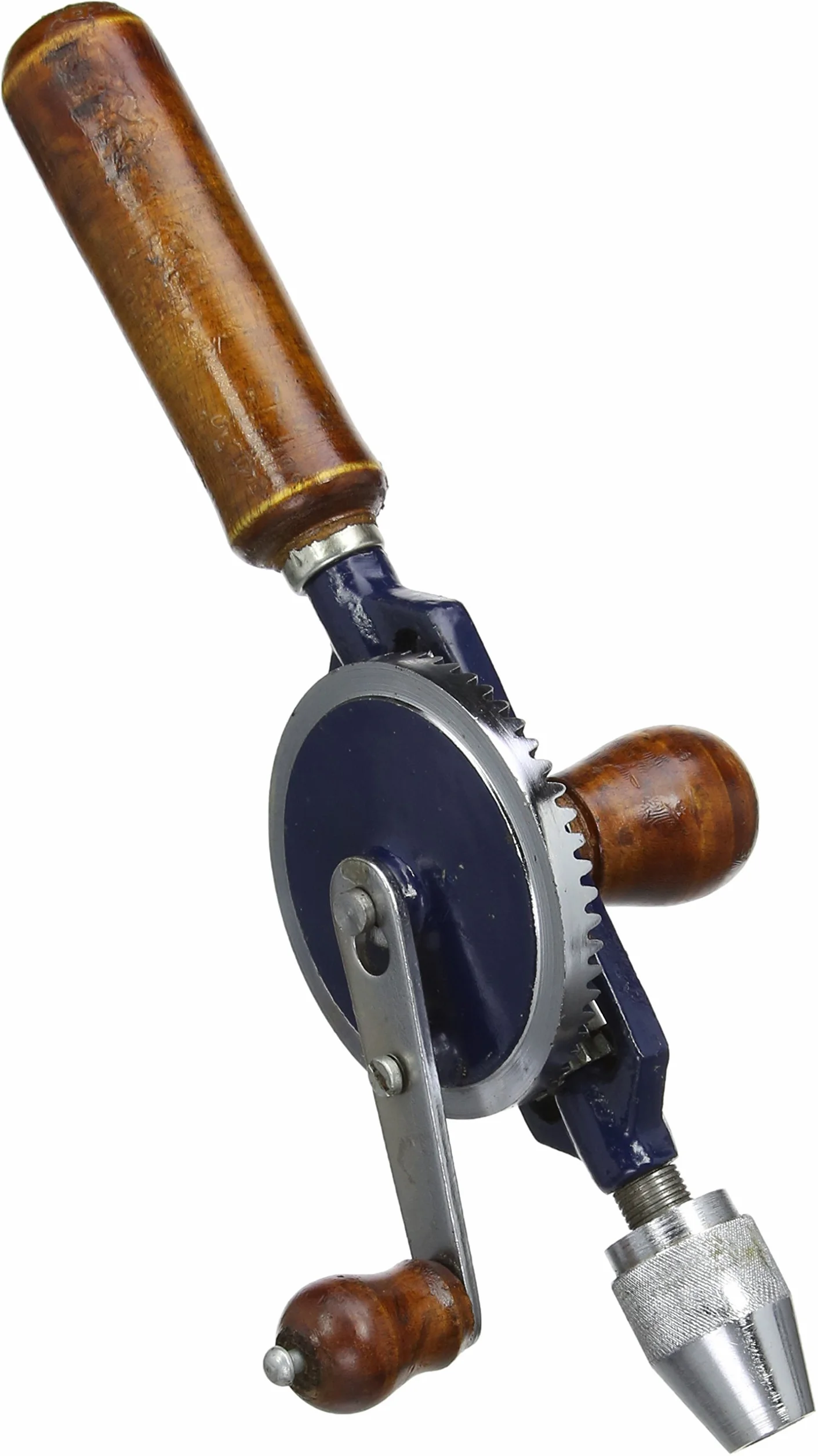 Silverline 675032 wiertło ręczne z podwójnym zębnikiem 290 mm, brązowe, 290 mm