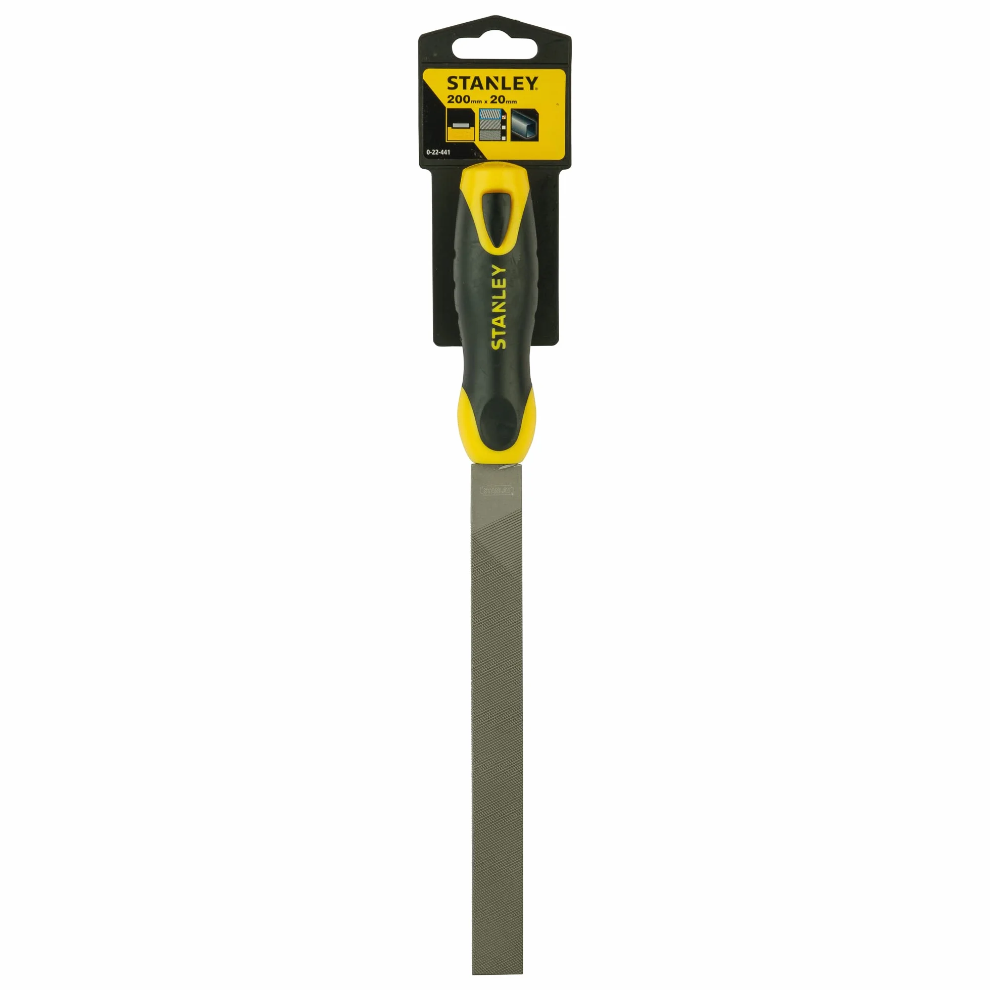 STANLEY, Pilnik płaski z ergonomicznym ostrzem 200 mm 0-22-441
