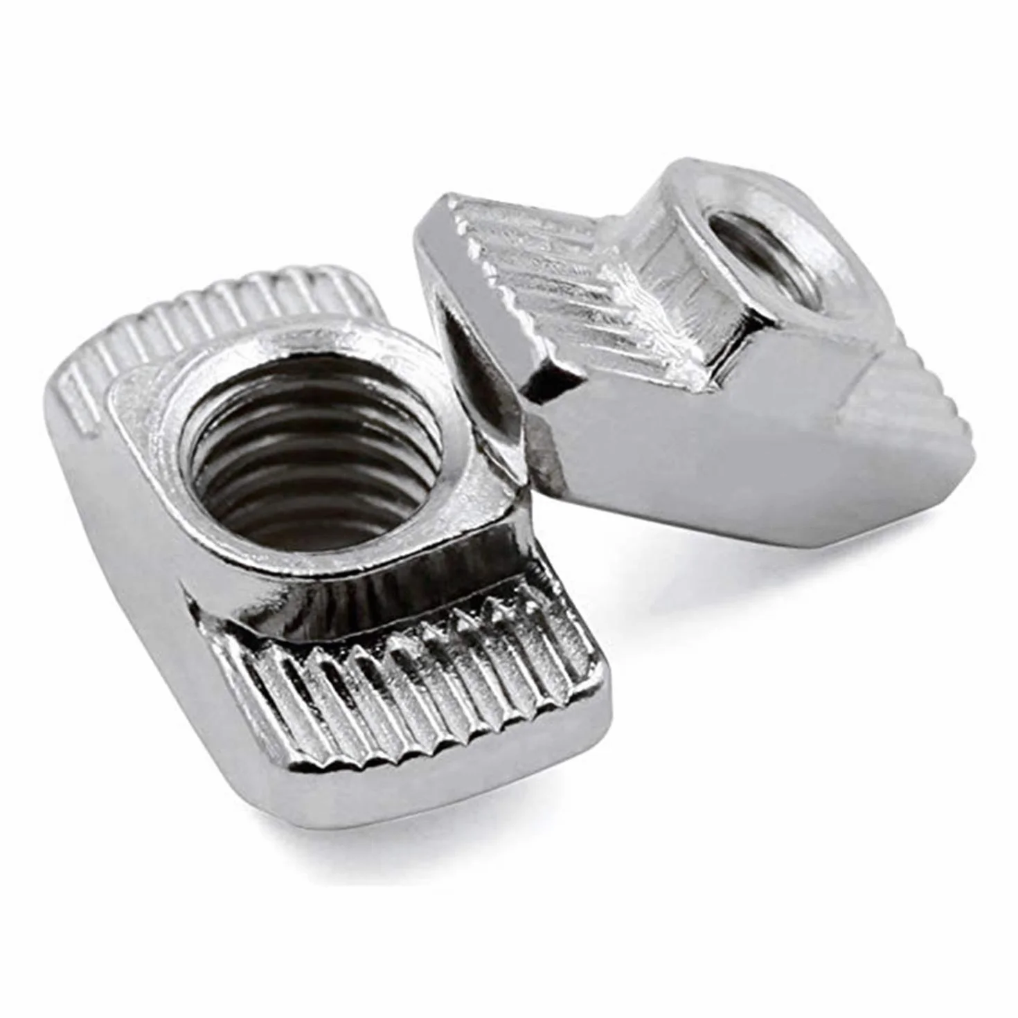 YouU Nakrętki T M3/M4/M5 T-Nut nakrętki, mocowanie ze stali węglowej, ocynkowane do europejskiego standardu aluminiowego do wytłaczania