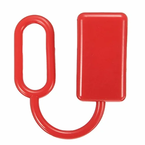 50A Dc 12-24V zaślepki przeciwpyłowe osłona do Anderson Plug Cover Style złącze wtykowe ochrona przed kurzem nasadki czerwone