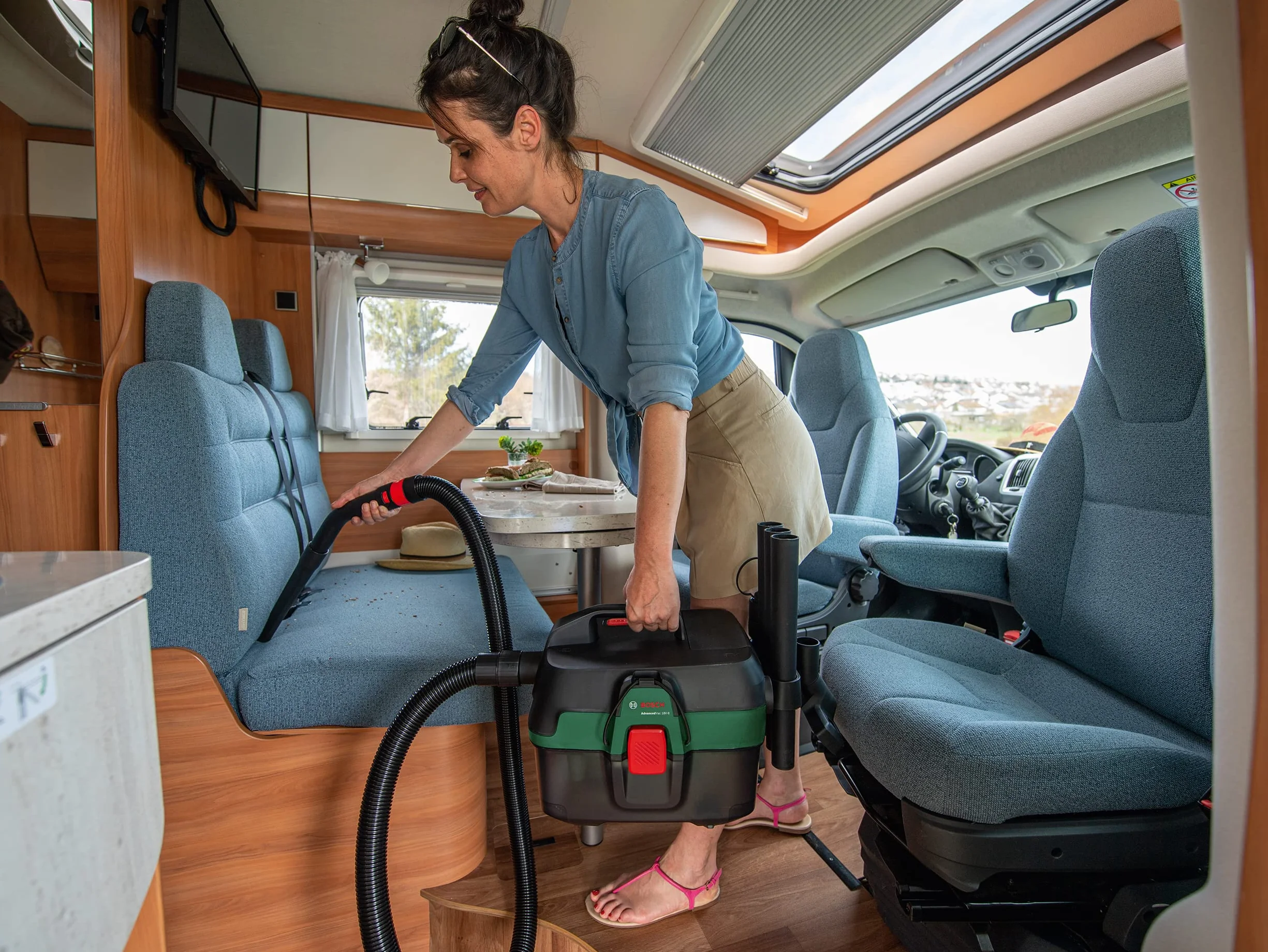 Bosch 4x worek włókninowy do odpylaczy (dedykowane modelom Bosch AdvancedVac 20, UniversalVac 15, osprzęt do odpylaczy)