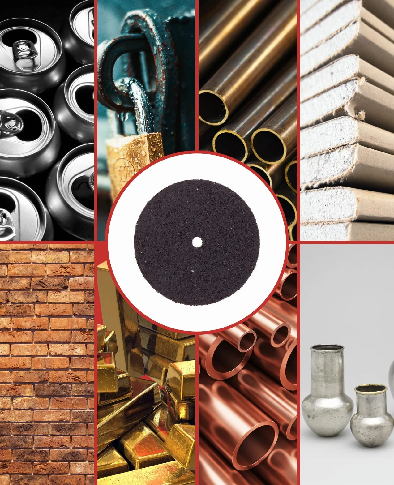 Dremel 409 wytrzymałe tarcze do cięcia – 36 obrotowych akcesoriów o średnicy ostrza 24 mm i głębokiego cięcia 10 mm do cięcia cegły, metalu, marmuru, plastiku i innych twardych materiałów