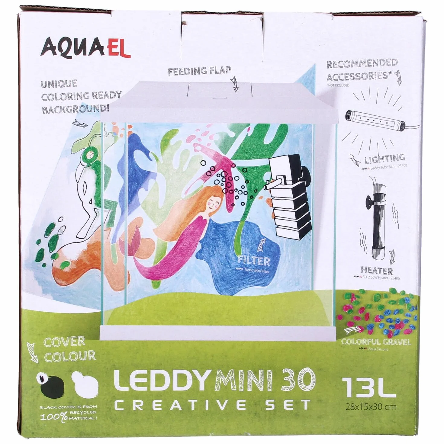 ZESTAW AKW. LEDDY MINI 30 BIAŁY