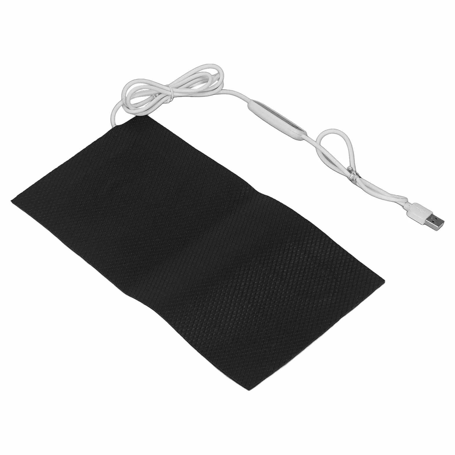 Fafeicy Podkładka Grzewcza, Regulowana Temperatura materiał PVC Przenośna Podkładka Grzewcza Zasilana USB dla Ramion Szyi z Tyłu 68-104 ° F Idealne do Użytku Domowego (20X25 cm)