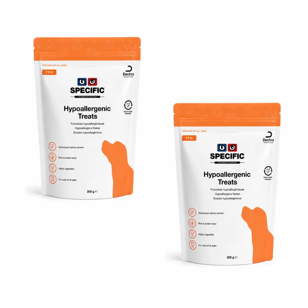SPECIFIC CT-HY hipoalergiczne smakołyki dla psów - podwójne opakowanie - 2 x 300g