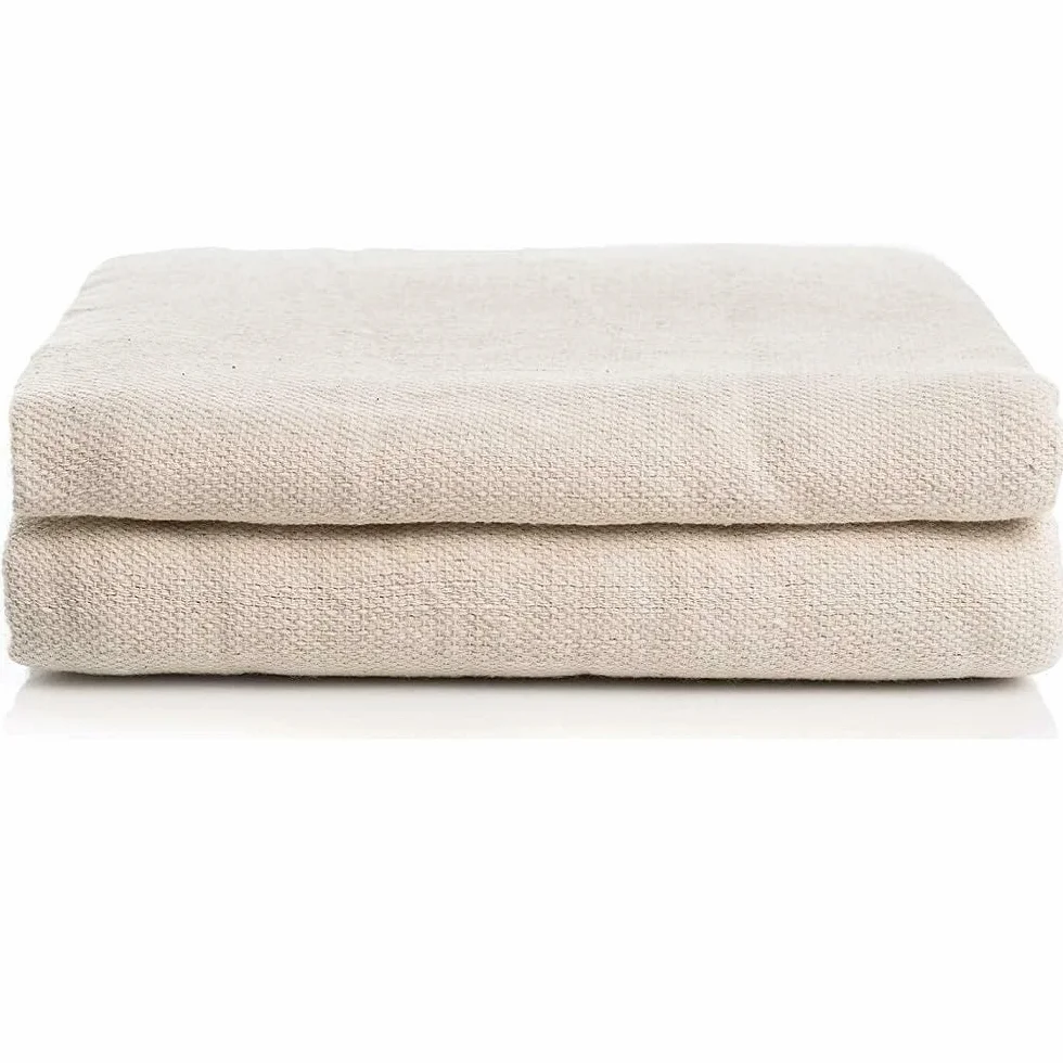 Ciężka, profesjonalna i wytrzymała folia antykurzowa Bolton Twill marki Glamptex, jakość 2.5k+, 3,66 m x 2,74 m (1,22 m x 2,44 m)