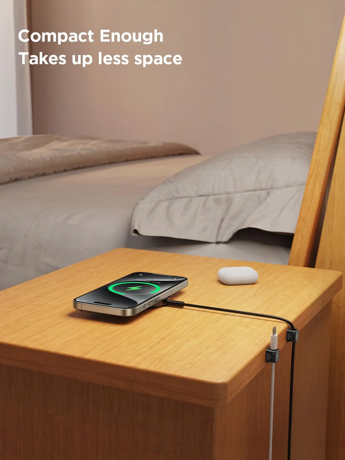 JOYROOM 6 Sztuk Klipsów Do Porządkowania Kabli Regulowany Organizer Do Przewodów Magnetyczny Uchwyt Samoprzylepny Do Biurka, Szafki Nocnej, Kabli Ładujących, HDMI, USB, Kabli Audio, Biura, Domu, Czarn