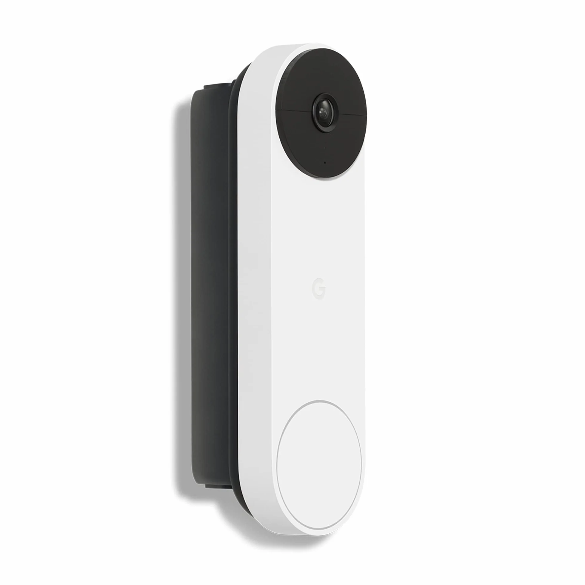 Google GWX3T Nest Doorbell - dzwonek do drzwi zasilany akumulatorem z funkcją wideo, Biały