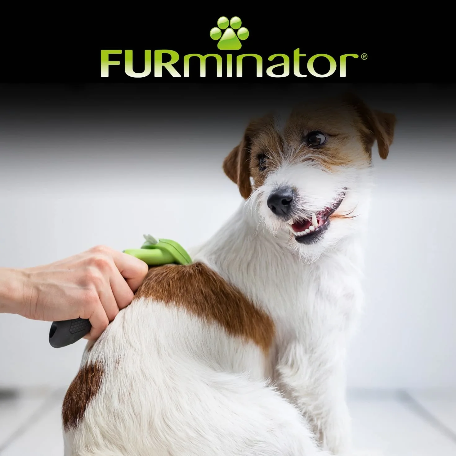 Furminator Szczotka Dla Psów S Szary Zielony
