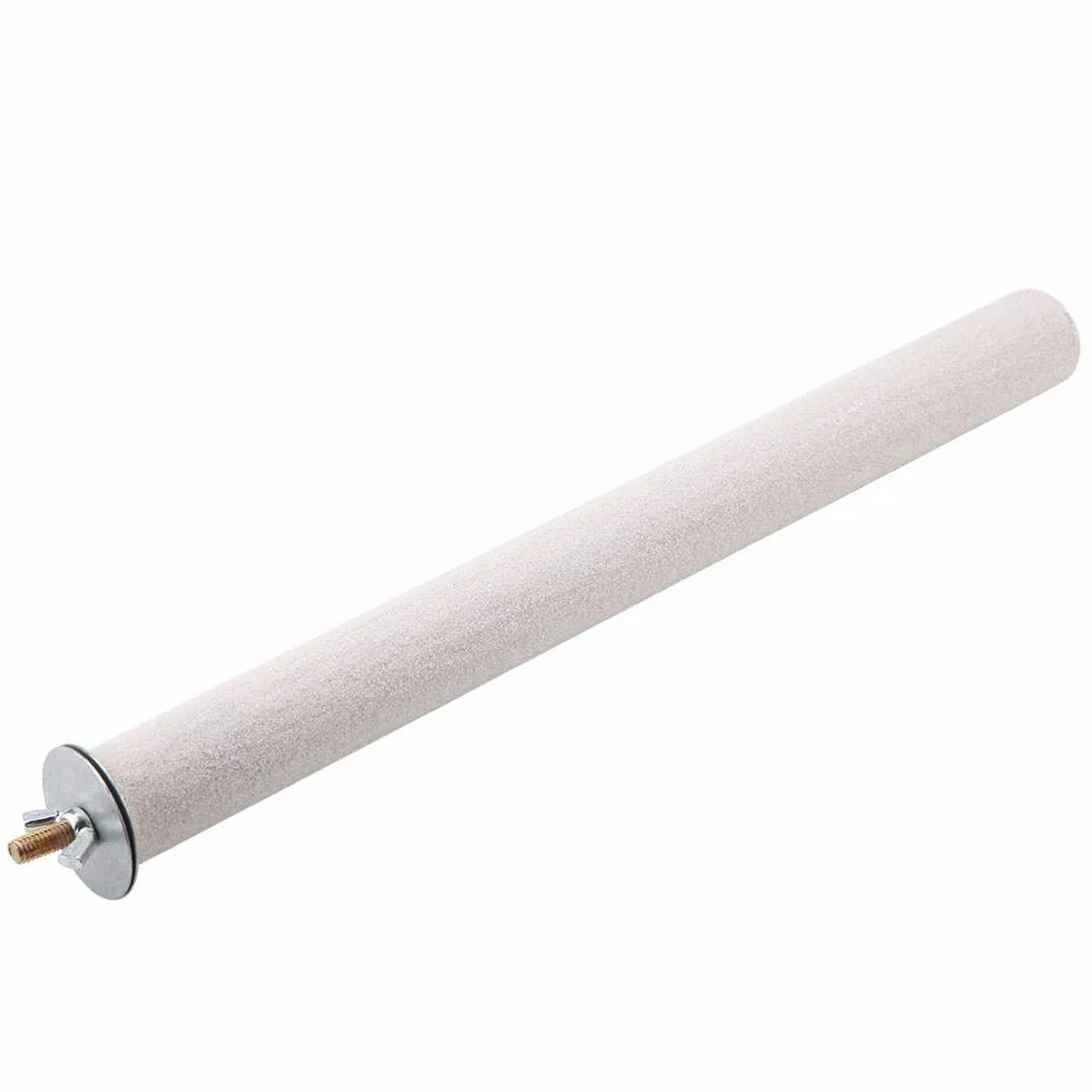 Grzędy dla ptaków Pet Grinding Claw Stick Bird Stojak na papugę Okoń Pręt Ptak Szlifowanie pazurów Parrot Scratching Stick Perch Platform dla ptaków domowych, papug i szynszyli (2,5 * 35 cm)