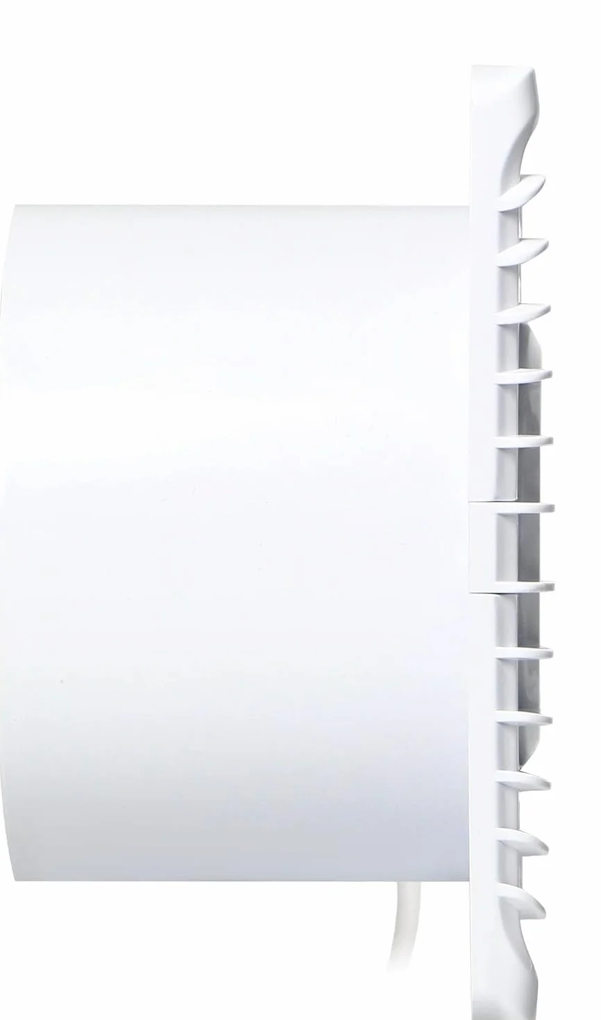 Wentylator Łazienkowy 125 mm 34 dB Wydajny Natynkowy Montaż Długość Przewodu ok.1,3 m (z wyłącznikiem)