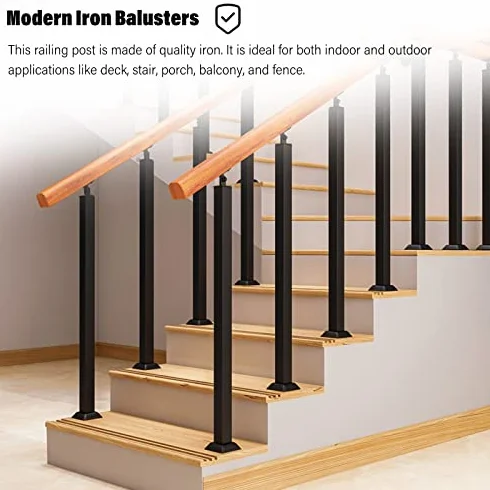 Metalowe słupki balustradowe, żelazne wrzeciona balustrady do wewnętrznych balustrad schodowych, tarasów, schodów, ogrodów i przebudowy schodów zewnętrznych