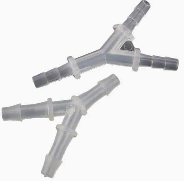 Pagoda trójniki Y złącza PP plastikowe 2.4-6.4mm do akwarium pompa powietrza