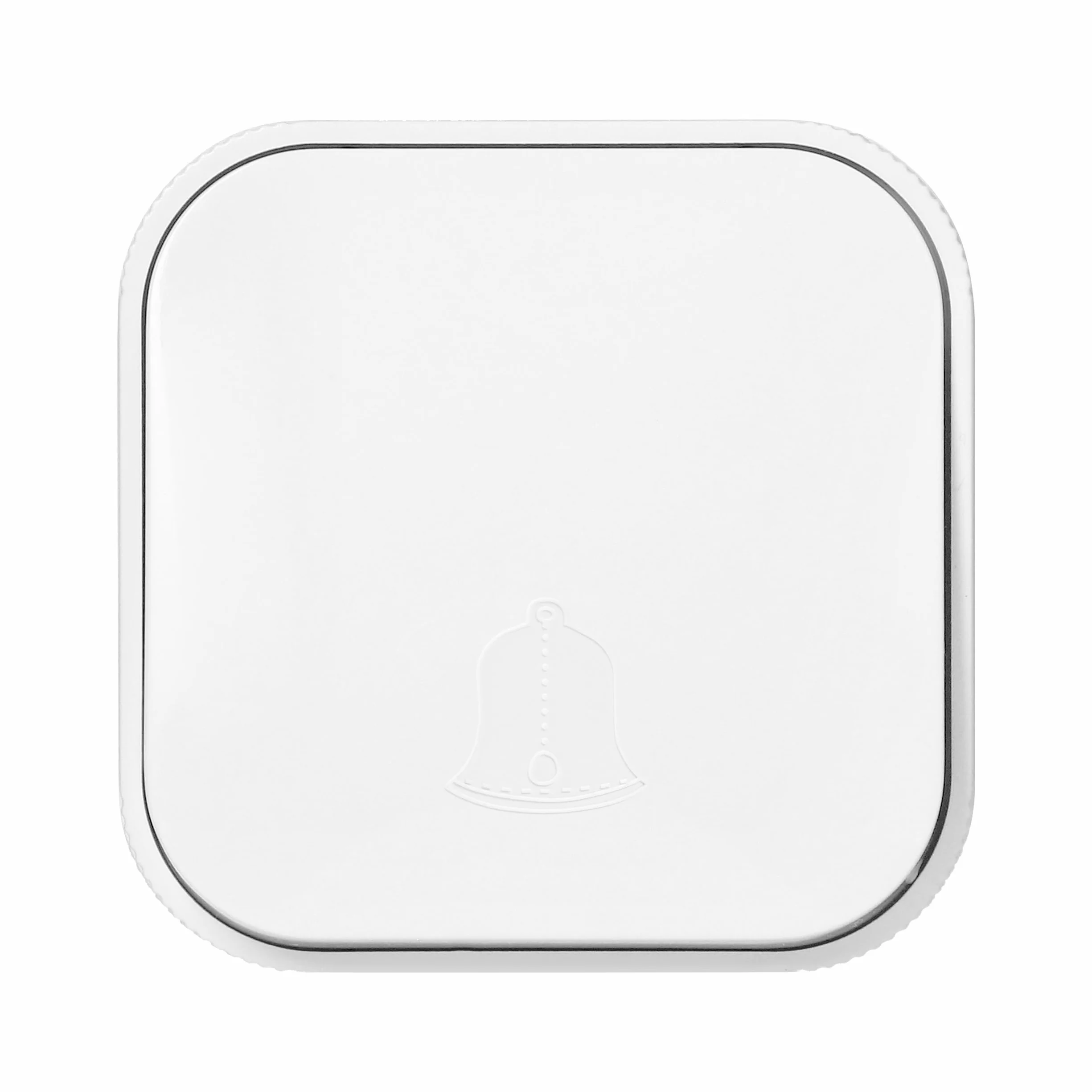 Przycisk Dzwonkowy Wewnętrzny Montaż Natynkowy do Instalacji Dzwonkowej Max.230V Max. Prąd 10A IP20 (biały)