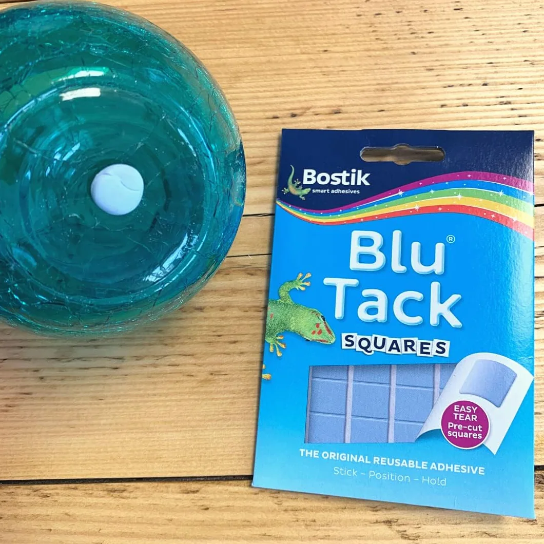 Bostik Blu-Tack Squares Klej, Niebieski, 45 g
