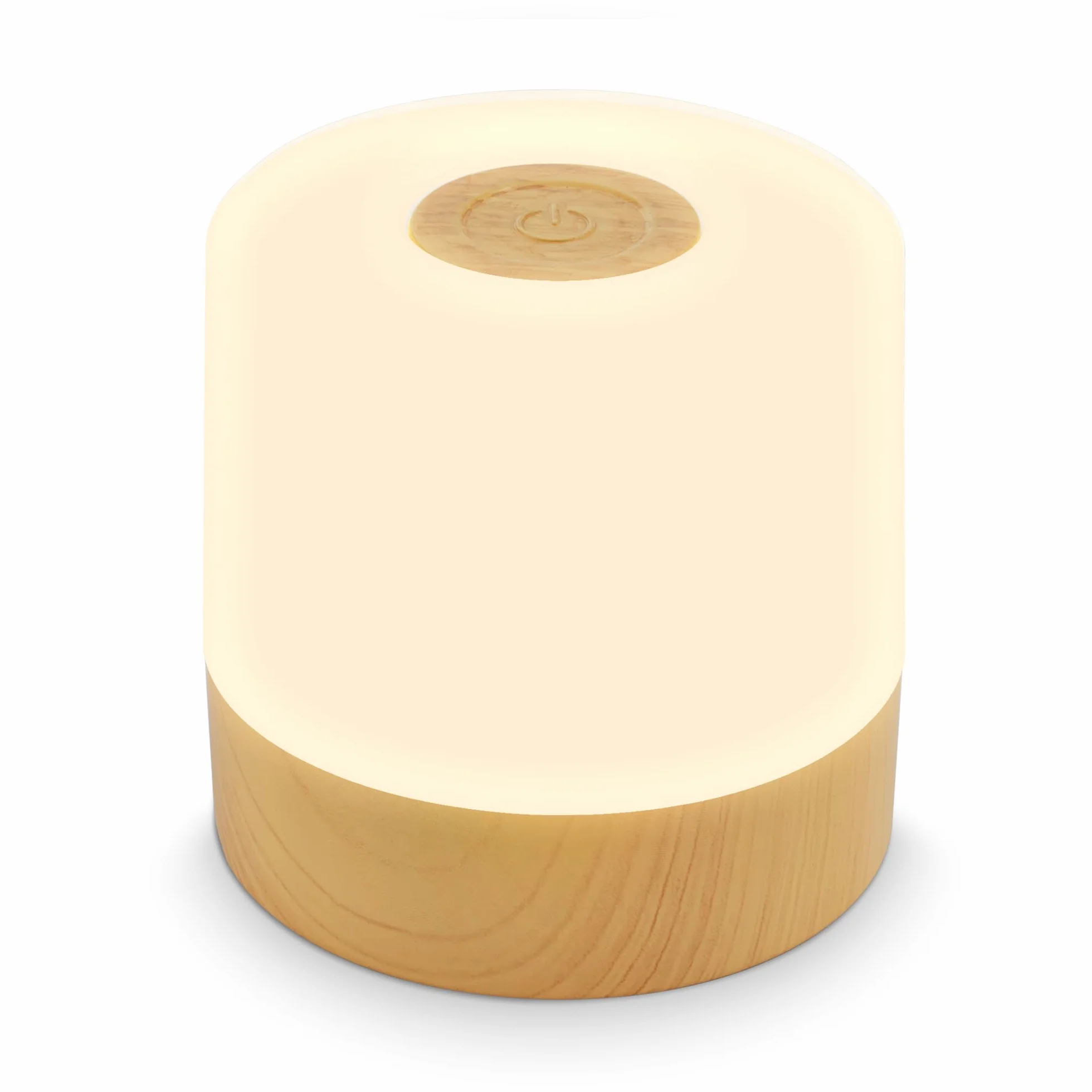 B.K.Licht - Mini lampa stołowa LED, bezprzewodowa, IP44 z dotykiem, ściemniana stopniowo, akumulator, kabel USB-C, lampka nocna, lampa dekoracyjna, lampa LED, lampa na baterie, lampa stołowa, lampa