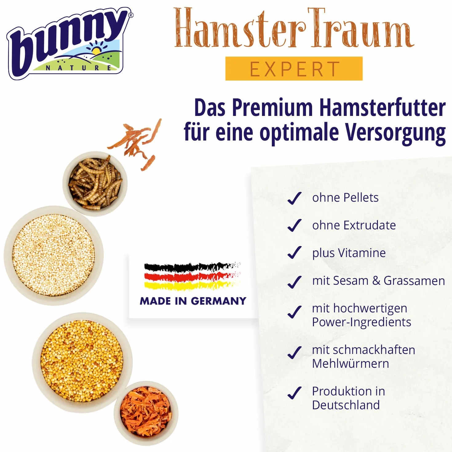 Bunny HamsterTraum Expert 600 g