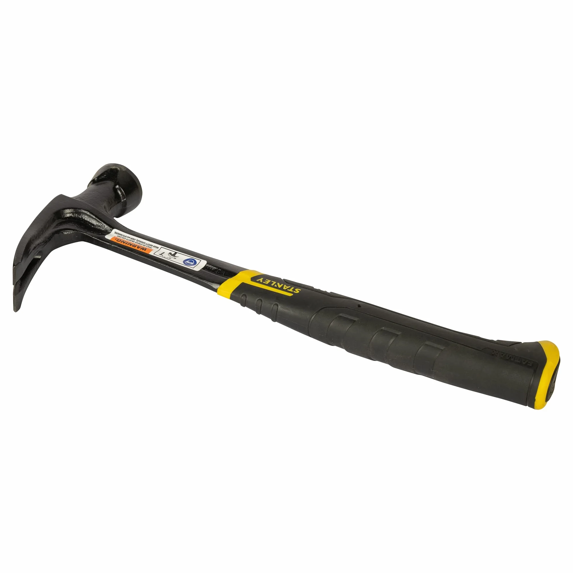 Stanley Antivibe All Steel Rip Młotek, Czarny/Żółty, 450 g