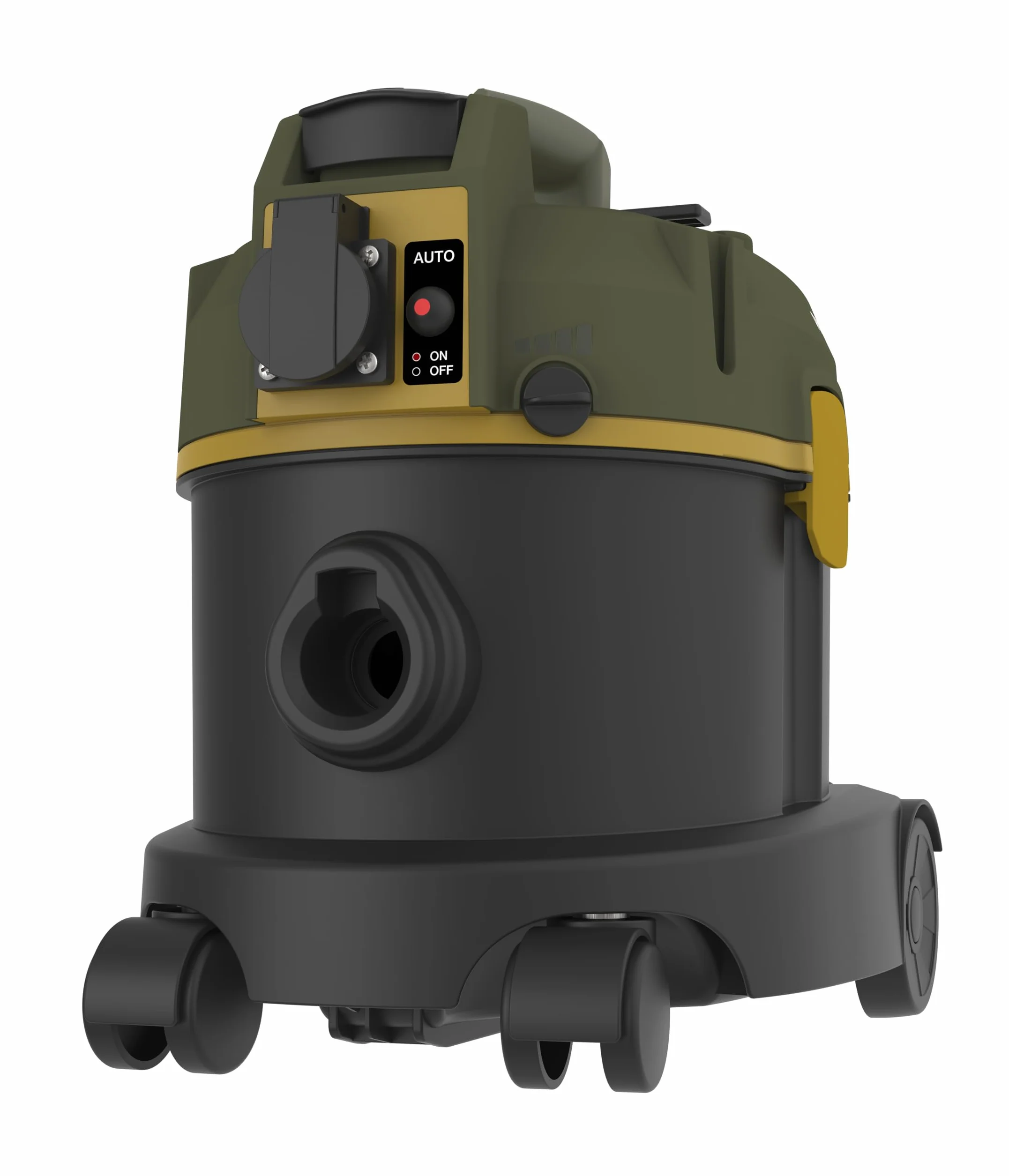 Proxxon Automatyczny odkurzacz warsztatowy WSA (230 V, 50/60 Hz, moc 700 W, do elektronarzędzi do 1800 W, waga 4,3 kg, pojemność pojemnika 11 l, odkurzacz przemysłowy)
